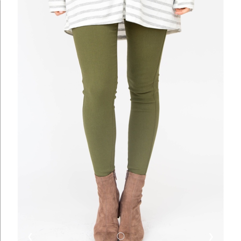 Modern Jeggings Olive